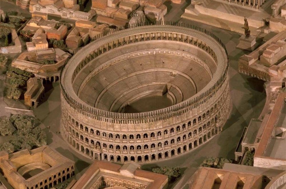 Макет древнего Рима